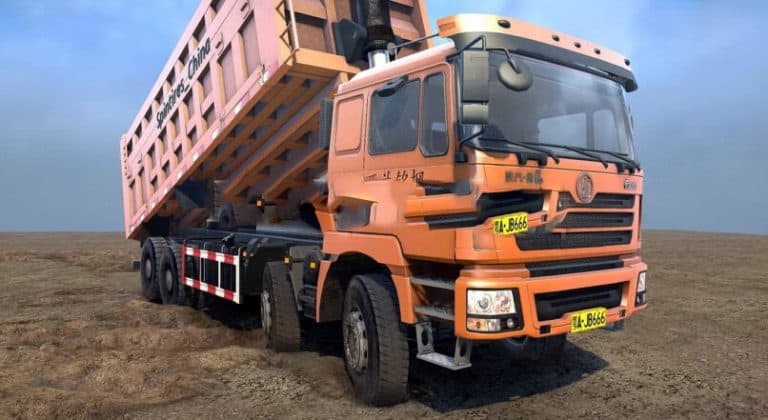 Spintires:Mudrunner - Shaanxi F3000 (8X4) Truck Mod v1.0