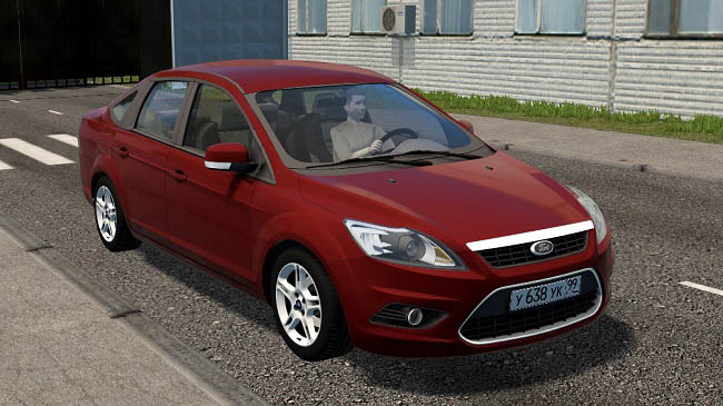 City Car Driving 1.5.9.2 - Ford Focus 2 Car Mod