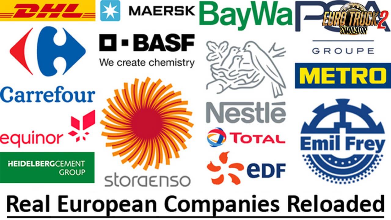 ETS2 - Real European Companies V1.2 (1.37.x)
