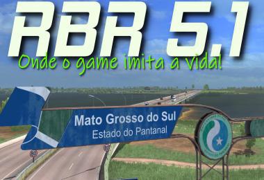 ETS2 - Roads of Brazil Map V5.1 (1.37.x)