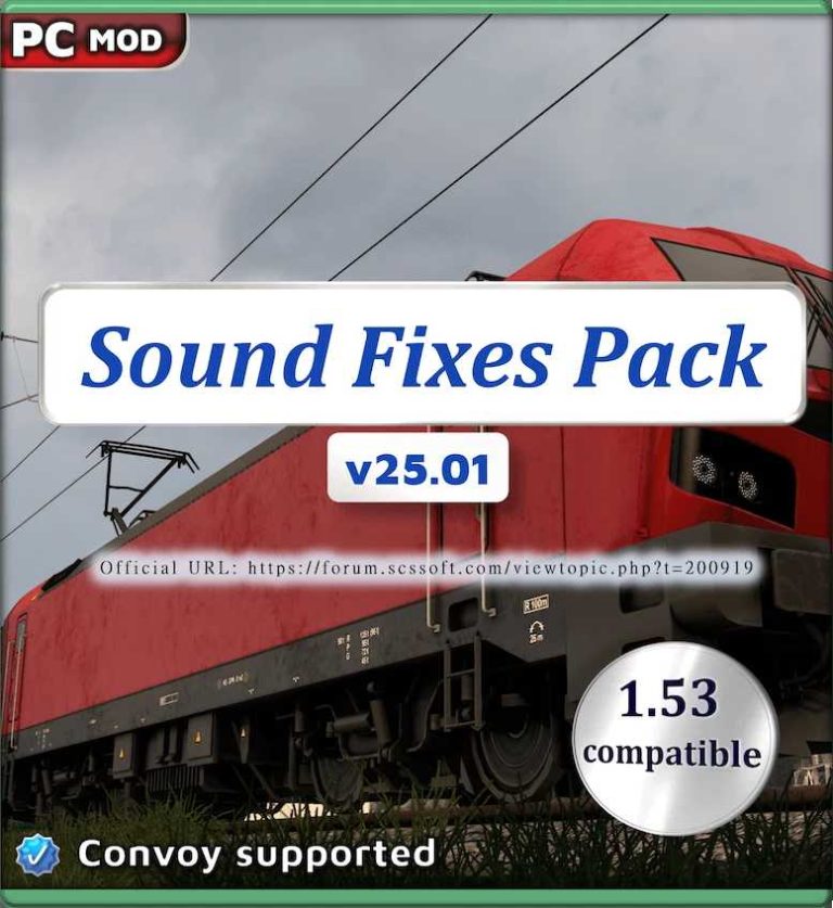 ATS - Sound Fixes Pack V25.01