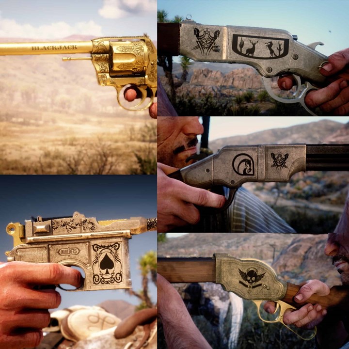 RDR2 - Custom Engraving Pack