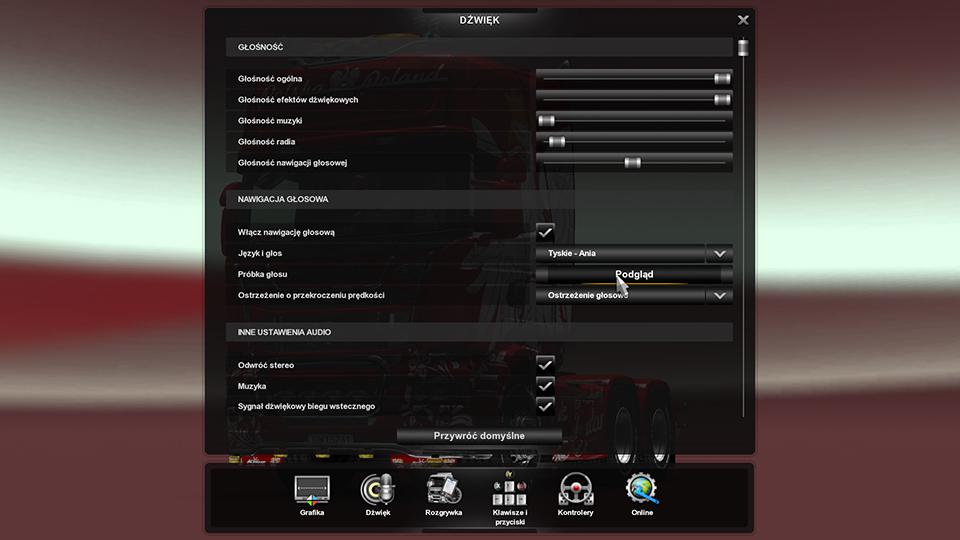 ETS2 - Polish Voice Tyskie Prowadzi V1.0 (1.35.X)