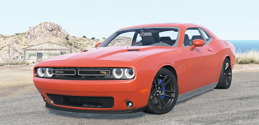 Beamng - Dodge Challenger Rt (lc) 2015 Car Mod 