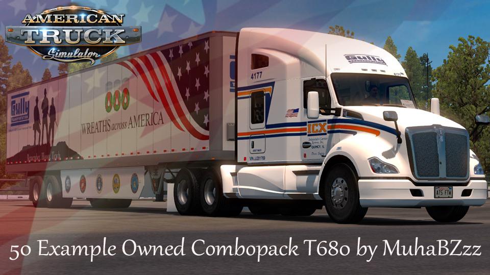 ATS - Megapack Kenwort T680 (1.35.X)