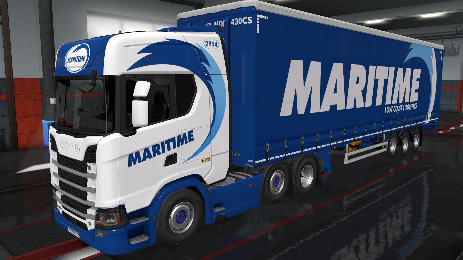 ETS2 - Maritime Transport Combo V1.0 (1.36.x)