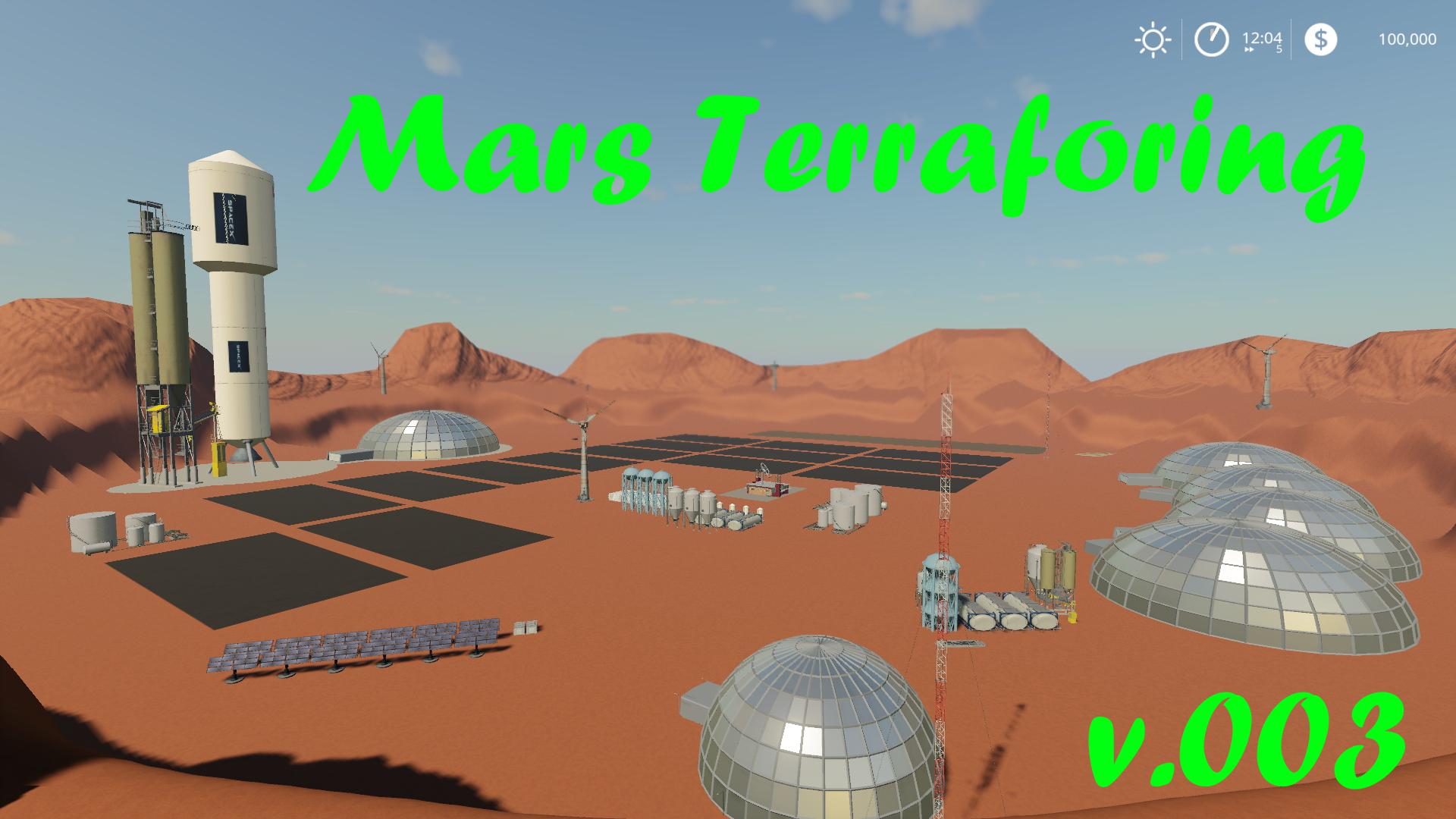 FS19 - Mars Terraforming Map V003
