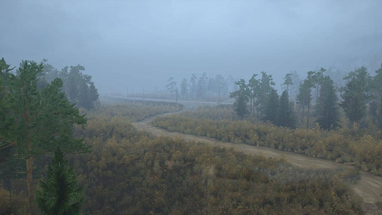 Spintires:Mudrunner - Ural 11: Mountains Map V1.0