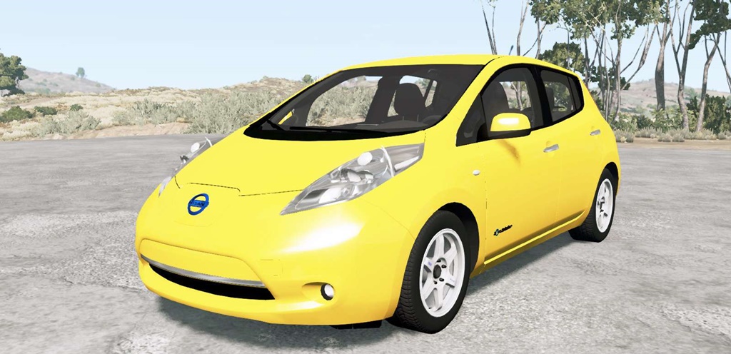 BeamNG - Nissan Leaf 2014 V1.1
