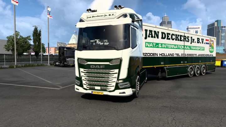 ETS2 - Daf 2021 Jan Deckers Pack Update (1.41.x)