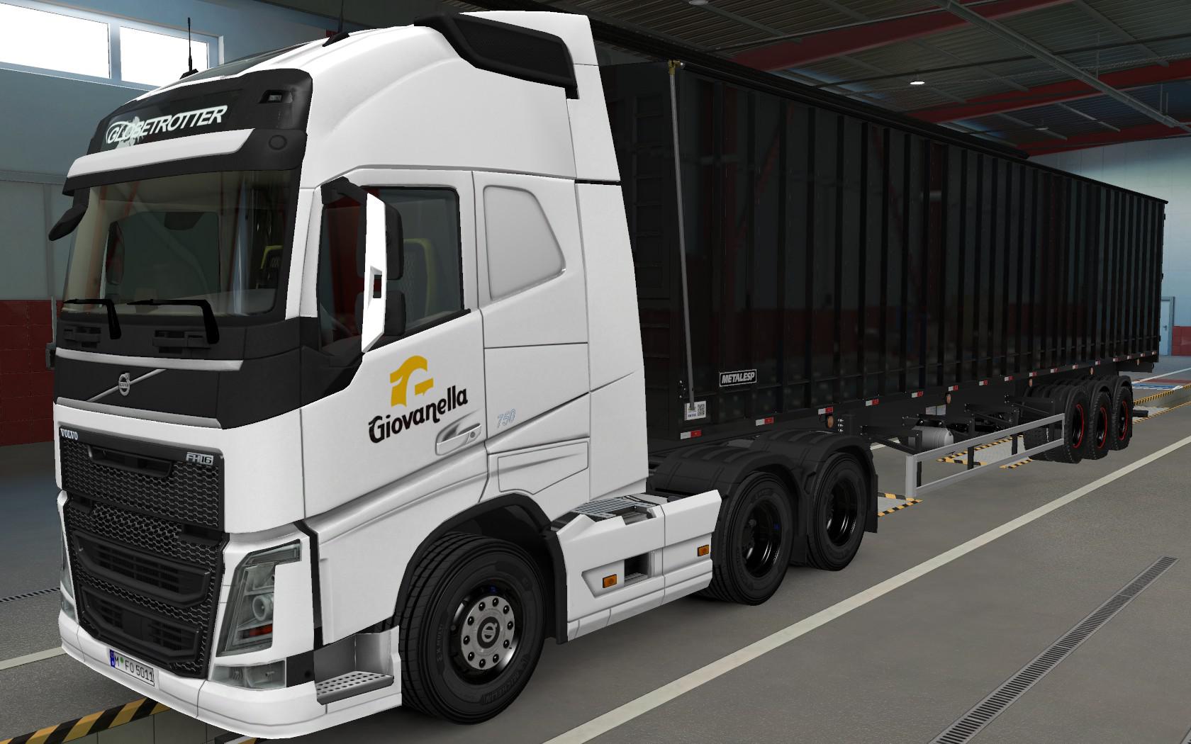 ETS2 - Volvo FH16 2012 Giovanella Skin (1.37.x) | Euro Truck Simulator ...