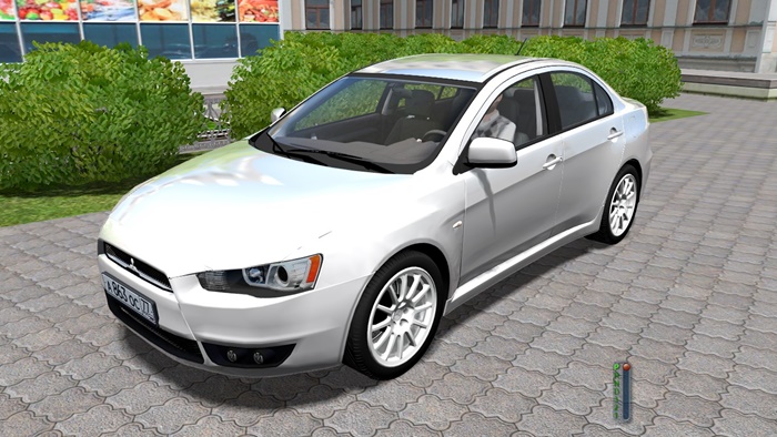City Car Driving 1.5.9 – Mitsubishi Lancer X 2008