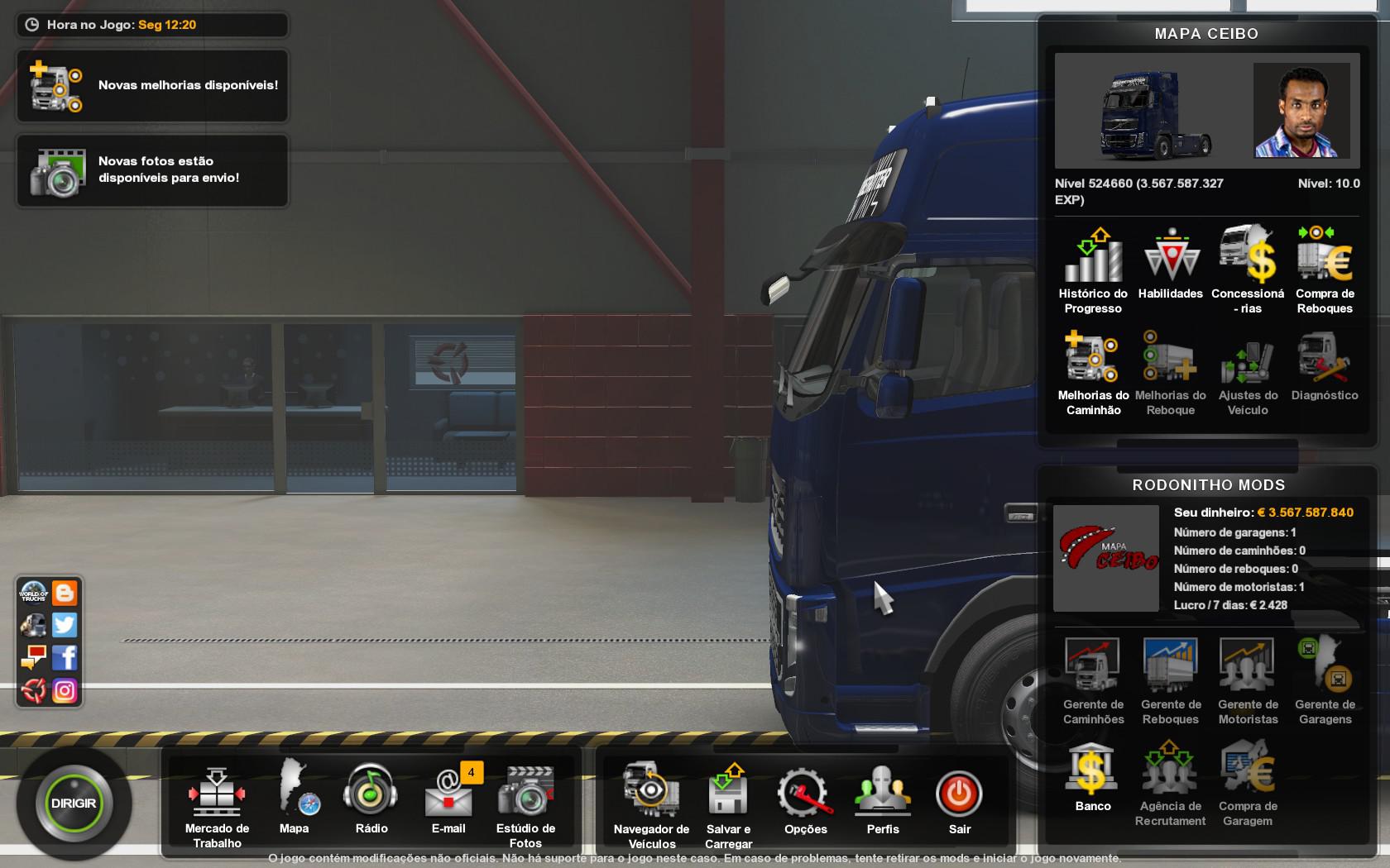 ETS2 - Ceibo 1.3 Map for Profile Mod (1.38.x)
