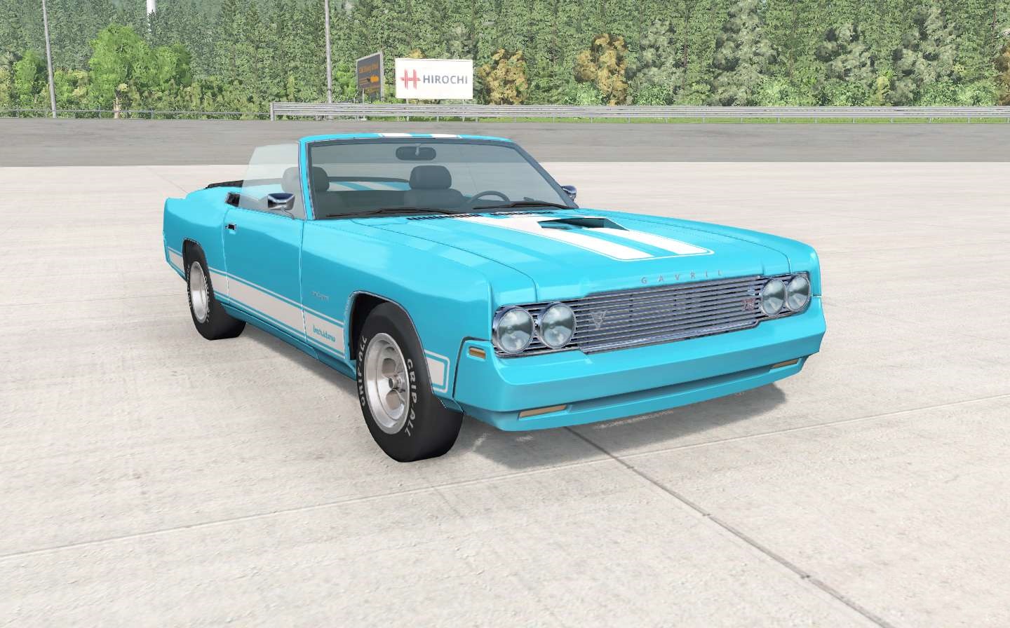 BeamNG - Gavril Barstow Convertible