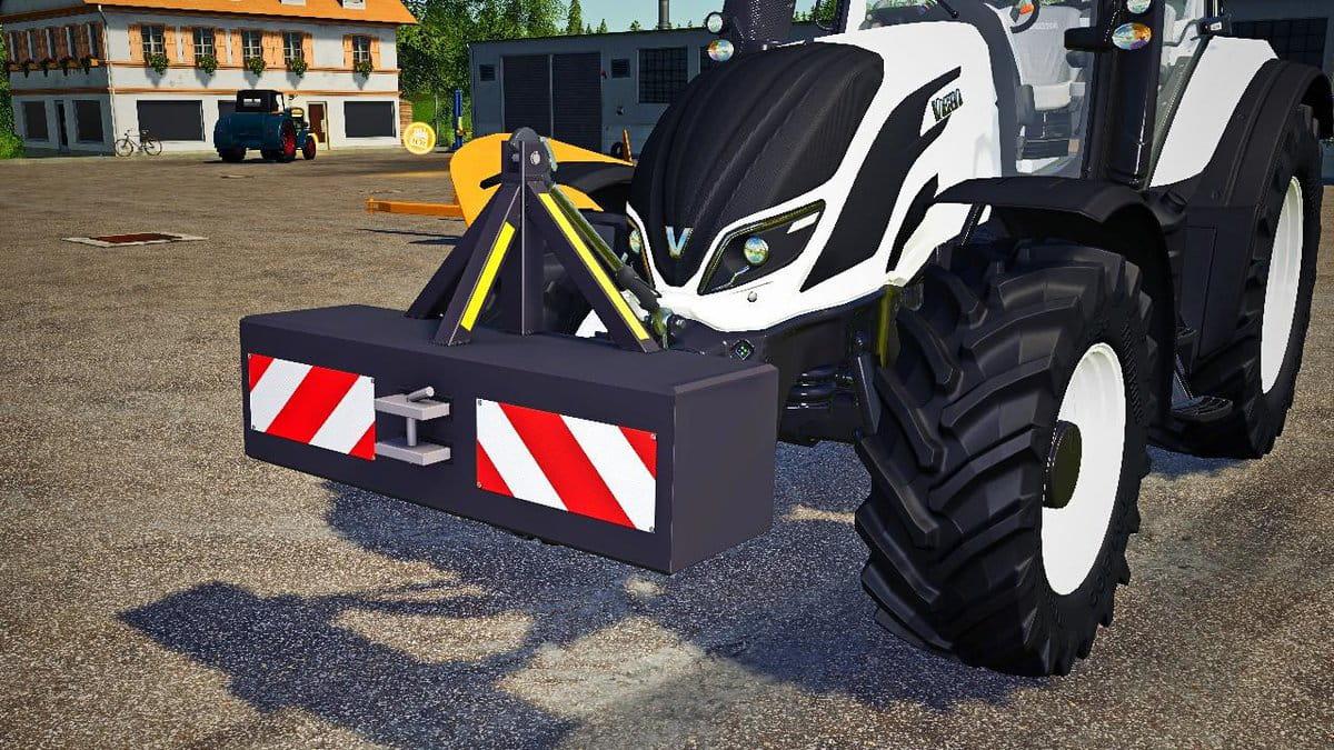 FS19 - Weight with Reflective Stripes V1.0