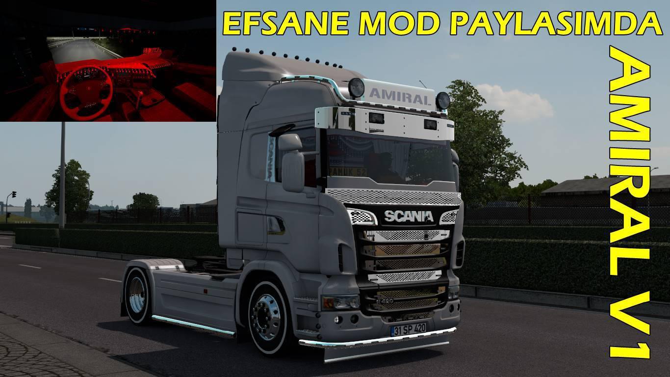 ETS2 - Scania Amiral Truck (1.36.x)