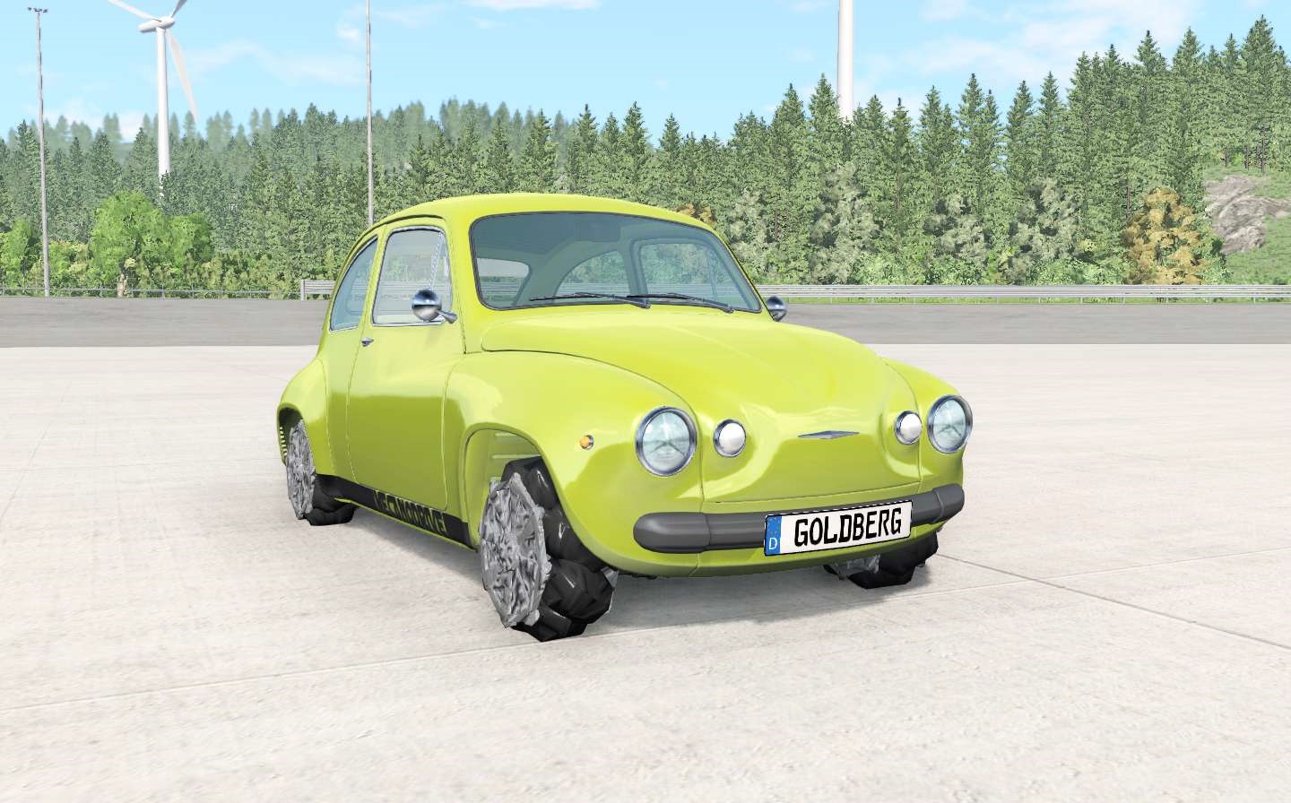BeamNG - Autobello Piccolina Mecanodrive Car Mod