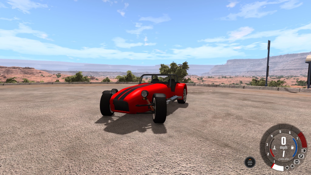 BeamNG - Caterham Seven Car Mod V1.1
