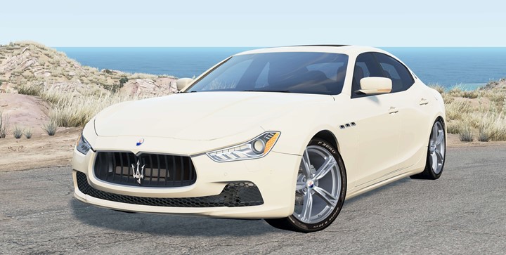 BeamNG - Maserati Ghibli (M157) 2016 Car Mod