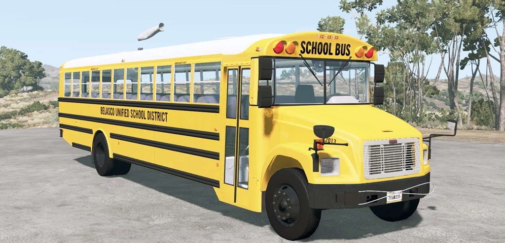 BeamNG - Freightliner FS-65 School Bus V1.02