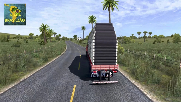 ETS2 - New Map of Brasil V1.1 (1.40.x)