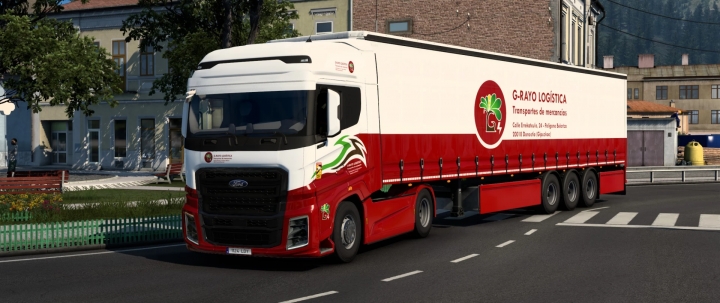 ETS2 - G-Rayo Logistica Skin for Ford F-MAX V1.0 (1.40.x)