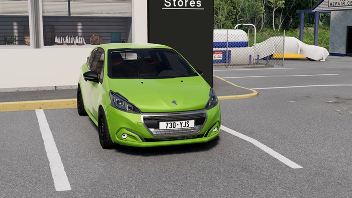 BeamNG – Peugeot 208 Car Mod