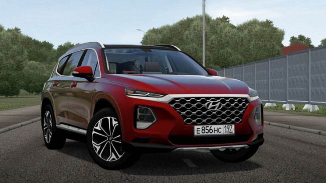 City Car Driving 1.5.9 - Hyundai Santa Fe 2019