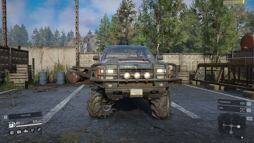 SnowRunner - Chevrolet CK1500 with Hummer H2 Engine Sounds V1.0