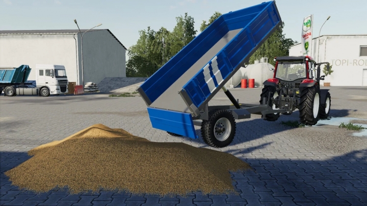 FS19 - Lizard Gun 4 Trailer V1.0