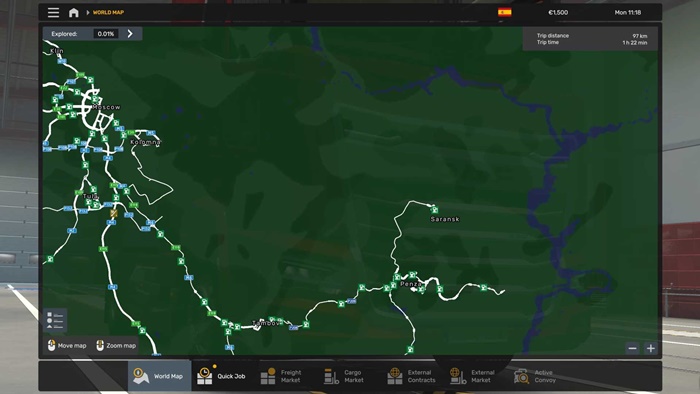 ETS2 - Project Saransk V1.0
