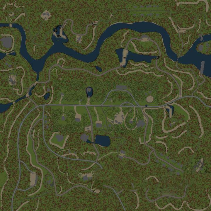 Spintires:Mudrunner - Village Mitrofanovo Map V1