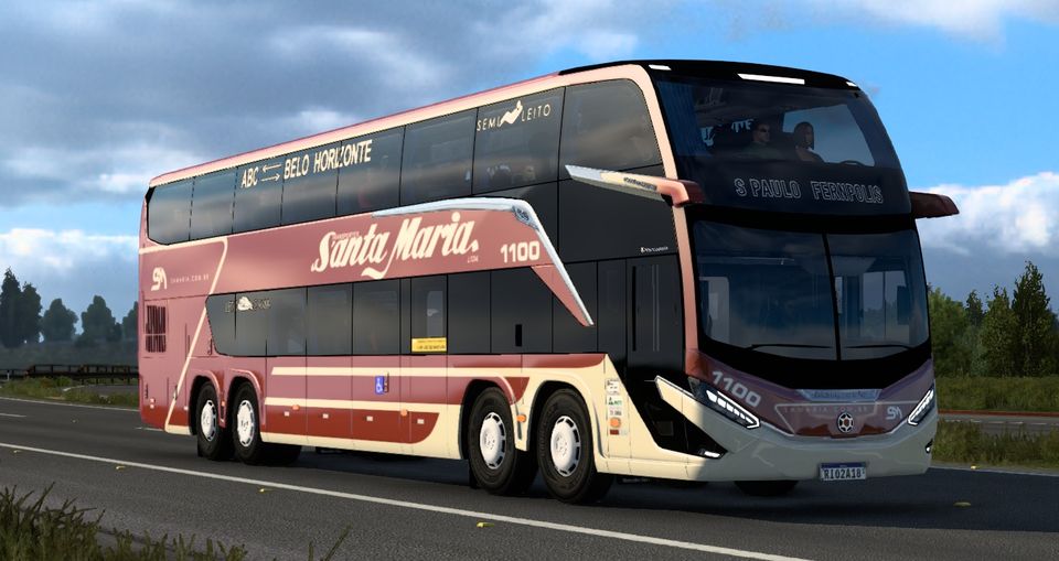 ETS2 - New G8 1800 DD MB CD3D (1.43.x)