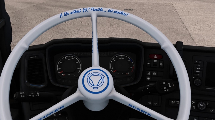 ETS2 - Scania Vabis Steering Whells (1.40.x)