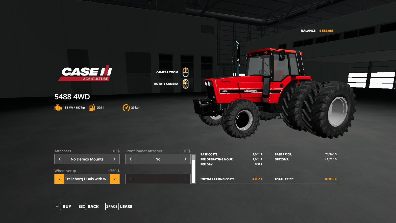 FS19 - International 5488 4WD V2