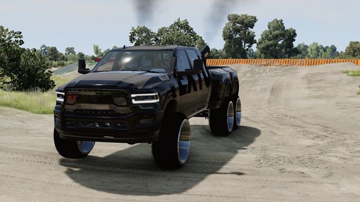 BeamNG – Dodge Ram 6×6 (2022) Pickup Mod