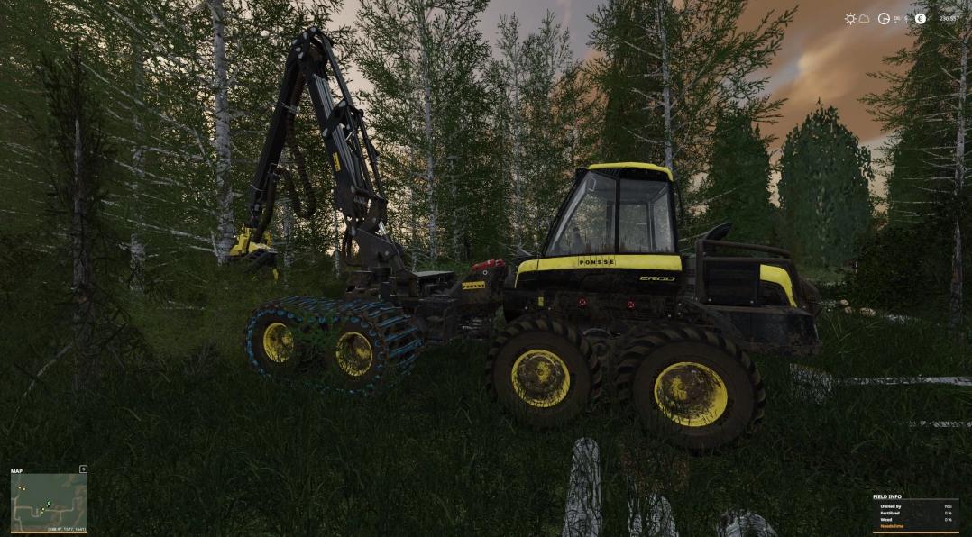 FS19 - Ponsse Ergo 8W V1.0