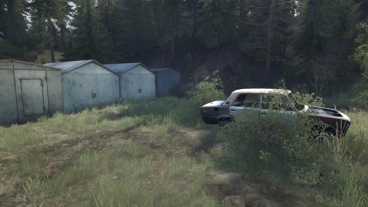 Spintires:Mudrunner - Village Map V1