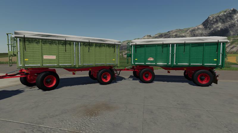 FS19 - Tiemann Multikipper Trailer V1