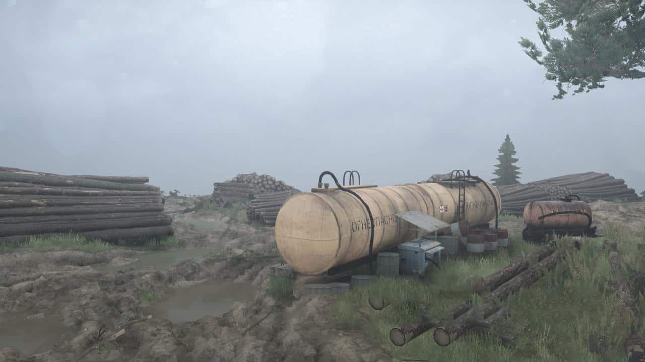 Spintires:Mudrunner - Lumberjack Semenych Map V08.03.20