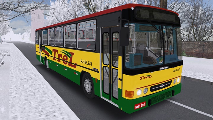 Omsi 2 – Ciferal Padron Cidade II MB OF 1721 V1.0