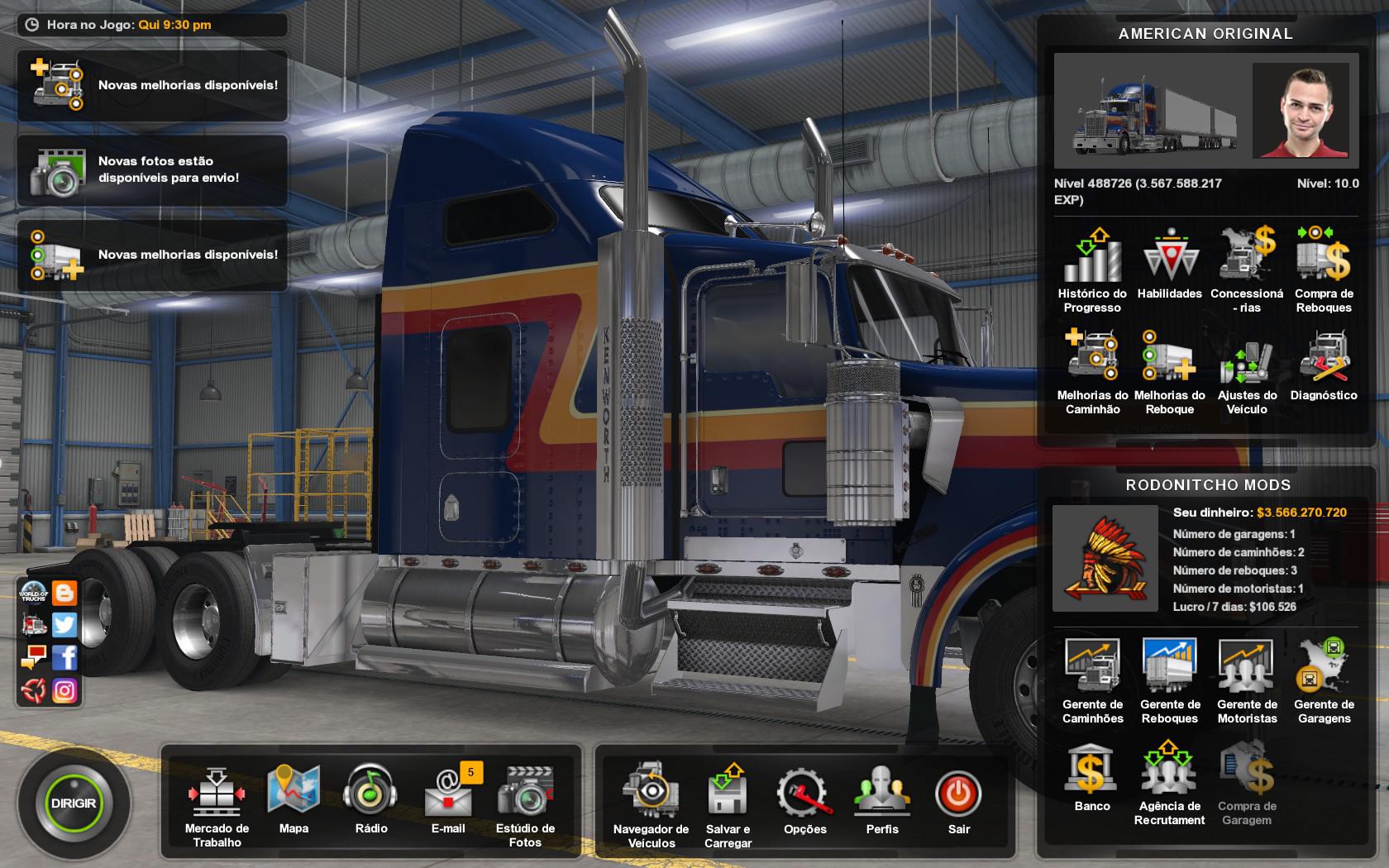 ATS - Orginal Map for Profile Mod (1.38.x)