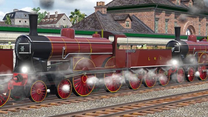Transport Fever 2 - CR 4-4-0 Dunalistair