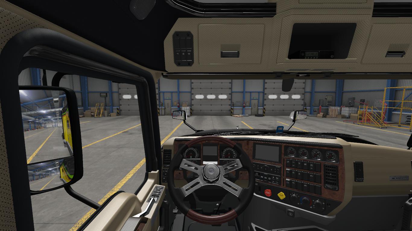ATS - Black Beige Leather interior for Mack Anthen (1.39.4)
