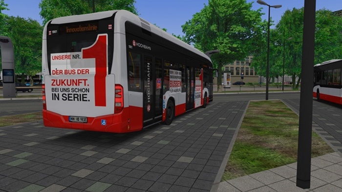 Omsi 2 – Add-On E-Bus Hamburg