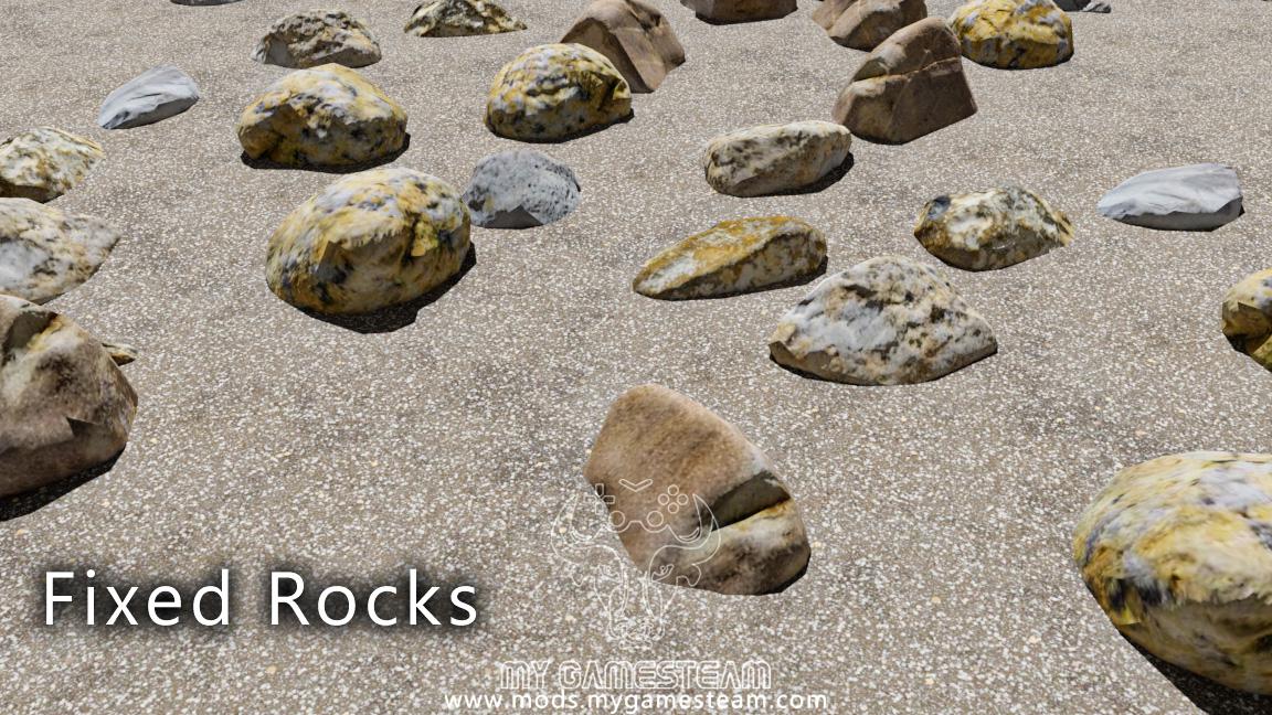 FS19 - Dynamic Rocks V1.0
