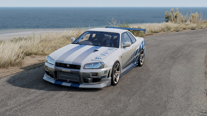 BeamNG – Nissan GTR R34 Car Mod