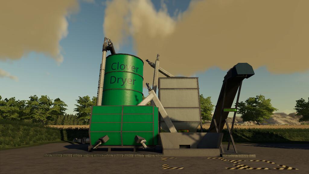 FS19 - GlobalCompany - Clover Dryer V1