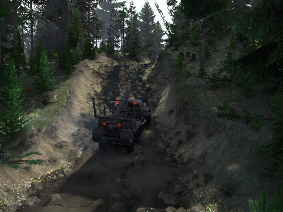 Spintires - Call 5: Swamp Map V1.1