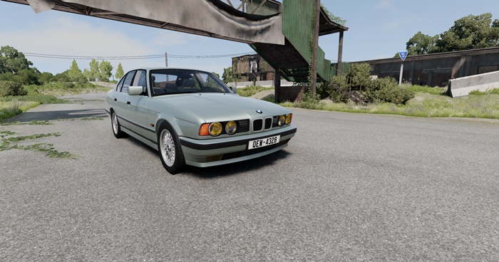 BeamNG – BMW 5ER E34 Car Mod